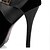 זול מגפי נשים-נעלי נשים - מגפיים - פליז - מעוגל / סגור / מגפי אופנה - שחור - שמלה / מסיבה וערב - עקב סטילטו
