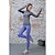 abordables Nouvelle dans-Femme Taille haute Collant Running Athlétique Sport Sous Vêtement Collants Legging Yoga Fitness Entraînement de gym Exercice Séchage rapide Couleur Pleine Rouge Grise Bleu