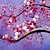 billige Blomster-/botaniske malerier-Hang malte oljemaleri Håndmalte - Blomstret / Botanisk Moderne Inkluder indre ramme / Tre Paneler / Stretched Canvas