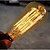 abordables Ampoules incandescentes-BriLight 1pc 40 W E26 / E27 / E27 ST64 Blanc Chaud Ampoule incandescente Edison Vintage 220-240 V