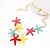 cheap Necklaces-Women&#039;s Statement Necklace Starfish Ladies Fashion European Alloy Screen Color Necklace Jewelry For
