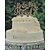 cheap Cake Toppers-Floral Theme Wedding Mix &amp; Match Card Paper Classic Couple 1 pcs