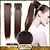 cheap Hair Pieces-Ponytails Synthetic Hair Hair Piece Hair Extension Straight