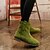 Χαμηλού Κόστους Γυναικείες Μπότες-Γυναικεία Παπούτσια Σουέτ Άνοιξη / Φθινόπωρο / Χειμώνας Επίπεδο Τακούνι Μποτίνια Μπεζ / Καφέ / Πράσινο