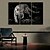 cheap Prints-E-HOME® Stretched Canvas Art Leopard Decoration Painting Set of 3
