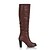 cheap Women&#039;s Boots-Women&#039;s Shoes Chunky Heel Fashion Boots / Round Toe Boots Dress / Casual Black / Brown / White