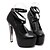cheap Women&#039;s Heels-Women&#039;s Shoes Stiletto Heel Round Toe Heels Dress Black