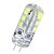 זול נורות תירס לד-YWXLIGHT® 1pc 2.5 W נורות תירס לד 200 lm G4 T 24 LED חרוזים SMD 2835 Spottivalo לבן חם לבן קר 12 V / חלק 1 / RoHs