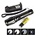 cheap Outdoor Lights-5 LED Flashlights / Torch LED 2000 lm 5 Mode Cree XM-L T6 with Charger Zoomable Adjustable Focus Impact Resistant Rechargeable Waterproof