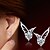 cheap Earrings-Women&#039;s Stud Earrings - Sterling Silver, Stainless Steel Angel Wings Silver For Daily / Casual / Sports