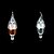 Недорогие Лампы-5W E14 LED лампы в форме свечи CA35 3 Высокомощный LED 500 lm Тёплый белый Холодный белый Декоративная AC 85-265 V 5 шт.