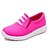 cheap Women&#039;s Sneakers-Women&#039;s Flat Heel Comfort Casual Outdoor Lace-up Canvas Summer Winter Black / Light Green / Pink