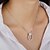 cheap Necklaces-925 Sterling Silver Jewelry Necklace Pendants Jewelry Female Clavicle Chain with Diamonds