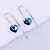 cheap Earrings-Women&#039;s Crystal Drop Earrings Hanging Earrings Silver Plated Earrings Jewelry Screen Color For