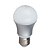 tanie Żarówki-E26/E27 Żarówki LED kulki G60 10 SMD 3528 350 lm Ciepła biel Zimna biel Dekoracyjna AC 220-240 V 5 sztuk
