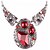 abordables Parure Bijoux-Parure de Bijoux Poire Gros Fantaisie dames Travail Mode Rétro Vintage Européen Des boucles d&#039;oreilles Bijoux Rouge / Argent Pour Mariage Soirée Occasion spéciale Anniversaire Cadeau Mascarade 1 jeu