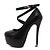 cheap Women&#039;s Heels-Women&#039;s Shoes Stiletto Heel Round Toe Heels Dress Black