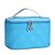 cheap Cosmetic Bags &amp; Cases-Women Cosmetic Bag Nylon All Seasons Outdoor Barrel Zipper Black Silver Ruby Green Blue