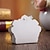 cheap Favor Holders-Round Square Creative Card Paper Favor Holder with Ribbons Printing Favor Boxes - 12