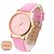 cheap Customized Watches-Personalized Gift Minimalist Fashion Lady Leather Watch