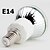 preiswerte Leuchtbirnen-1pc 3 W LED Spot Lampen 200lm E14 GU10 E26 / E27 60 LED-Perlen Dip - Leuchtdiode Warmes Weiß Kühles Weiß 220-240 V