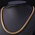 cheap Necklaces-Women&#039;s Necklace Dookie Chain Ladies Party Work Casual Brass Platinum Plated Gold Plated Screen Color Necklace Jewelry For Special Occasion Birthday Gift