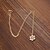 cheap Necklaces-Women&#039;s Pendant Necklace Snowflake Ladies Enamel Alloy Necklace Jewelry For Wedding Party Casual Daily Sports