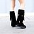 cheap Women&#039;s Boots-Women&#039;s Shoes Leatherette Wedge Heel Platform / Roller Skate Shoes /Party &amp; Evening / CasualBlack /