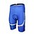 preiswerte Fahrradhosen Herren-Arsuxeo Herrn Gepolsterte Fahrradshorts Fahhrad Shorts / Laufshorts Gepolsterte Shorts Hosen Atmungsaktiv 3D Pad Rasche Trocknung Sport Polyester Elasthan Coolmax® Blau Bekleidung Fahrradbekleidung