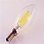 cheap Light Bulbs-1PCS E14 4W 400LM Light LED Filament Lamp (220-240V)