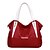 cheap Handbag &amp; Totes-Women Bags PU Shoulder Bag Tote for Shopping Casual Formal Office &amp; Career All Seasons Black Purple Fuchsia Blue Wine