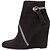 cheap Women&#039;s Boots-Women&#039;s Shoes Fleece Wedge Heel Bootie Boots Office &amp; Career / Party &amp; Evening / Dress Black