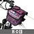 abordables Bolsas para cuadro de bici-BOI® Bolsa para Bicicleta 1.9LBolsa para Manillar / Bolsa para Cuadro de BiciImpermeable / Cremallera a prueba de agua / A Prueba de