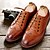 ieftine Oxfords Bărbați-Pantofi barbati Birou &amp; Carieră / Casual Piele Oxford Negru / Maro / Burgundia