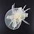 cheap Headpieces-Gemstone &amp; Crystal / Imitation Pearl / Feather Fascinators / Headpiece with Crystal 1 Wedding / Special Occasion / Party / Evening Headpiece