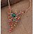 cheap Vip Deal-MISS U Women&#039;s Vintage Elegant Peacock Gem Long Necklace