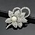 cheap Brooches-Women&#039;s Brooches Flower Ladies Work Fashion Italian Party Pearl Brooch Jewelry White For Wedding Party Special Occasion Anniversary Birthday Masquerade