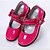 abordables Chaussures filles-Fille Chaussures Cuir Printemps Automne Talon Plat Avec La boucle du crochet Pour Décontracté Noir