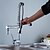 abordables Robinets de Cuisine-Robinet de Cuisine - 1 trou Chrome Pull-out / Pull-down Montage contemporain Kitchen Taps / Mitigeur un trou