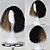 cheap Synthetic Trendy Wigs-Synthetic Wig With Bangs Synthetic Hair Black Wig Women&#039;s