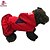 halpa Koiran vaatteet-Koira Hupparit Hameet Koiran vaatteet Muoti Urheilu USA / USA Tumman sininen Harmaa Punainen Asu Lemmikit