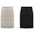 cheap Women&#039;s Skirts-Women&#039;s Lace White / Black Skirts , Lace Knee-length