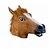 cheap Headpieces-Women&#039;s / Men&#039;s Rubber Cosplay Halloween Horse Head Party Masks 1 Piece