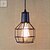 abordables Suspension-LED Lampe suspendue Métal Finitions Peintes Rustique / Rétro Vintage 90-240V