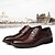 cheap Men&#039;s Oxfords-Men&#039;s Formal Shoes Leather Spring / Fall / Winter Comfort Oxfords Black / Brown / Leather Shoes / Dress Shoes