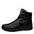 cheap Men&#039;s Sneakers-Men&#039;s Novelty Shoes Leather Spring / Fall Comfort Slip Resistant Black