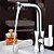 cheap Bathroom Sink Faucets-Bathroom Sink Faucet - Rotatable Chrome Centerset One Hole / Single Handle One Hole