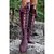 cheap Women&#039;s Boots-Women&#039;s Shoes Leather Spring / Fall / Winter Flat Heel 30.48-35.56 cm / Knee High Boots Purple / Brown / Pink