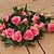 זול פרח מלאכותי-פלסטיק פרחי חתונה גפן פרחים לשולחן גפן 1