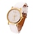 cheap Customized Watches-Personalized Gift Minimalist Fashion Lady Leather Watch